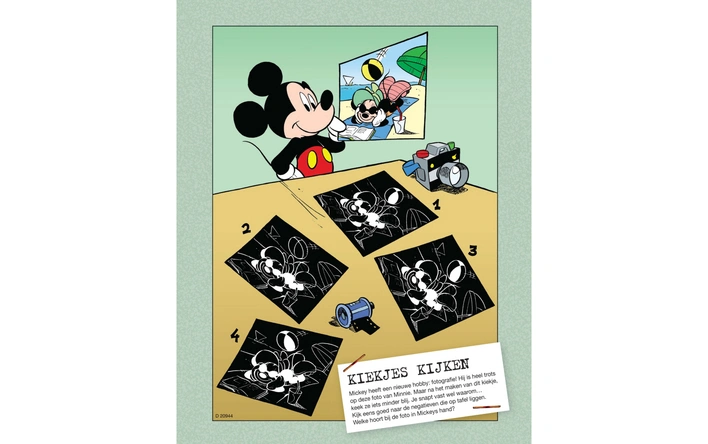 Product afbeelding: Mickey lost 't op Vakantieboek 2026