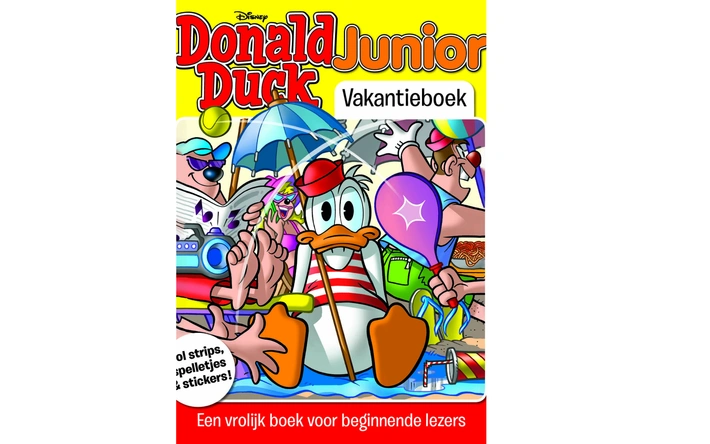 Product afbeelding: Donald Duck Junior Vakantieboek 2026