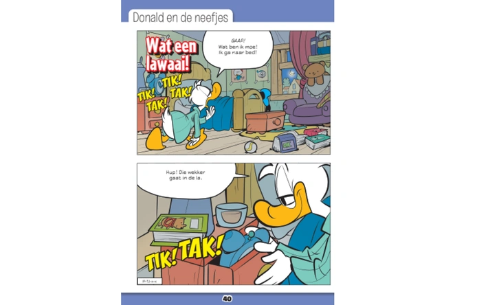 Product afbeelding: Donald Duck Junior Vakantieboek 2026