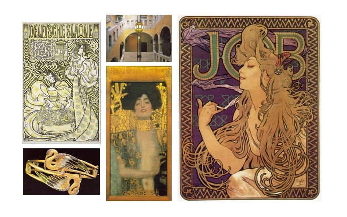 Product afbeelding: Colleges Colleges Art nouveau & art deco