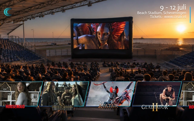 Product afbeelding: Cinair openluchtcinema (Den Bosch/Scheveningen) incl. extra snack