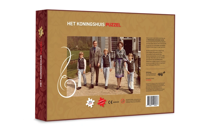 Product afbeelding: Koningshuis puzzel AD