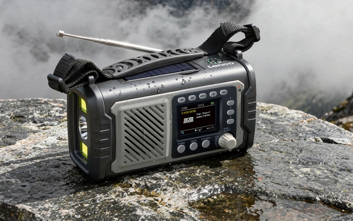 Product afbeelding: Lenco Noodradio (DAB+/FM & Powerbank)