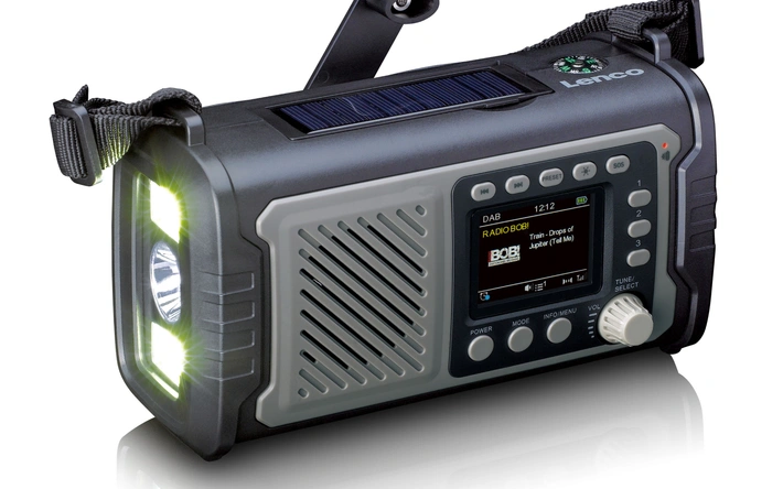 Product afbeelding: Lenco Noodradio (DAB+/FM & Powerbank)