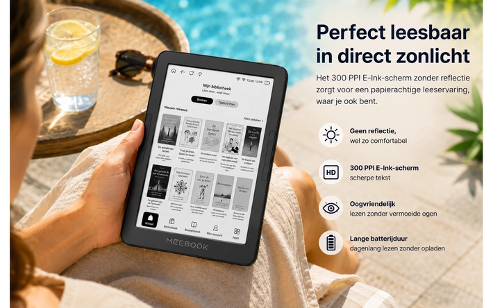 Product afbeelding: E-reader Meebook E6