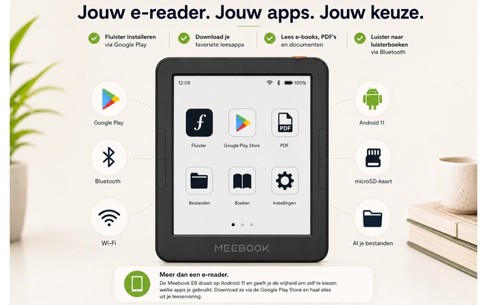Product afbeelding: E-reader Meebook E6