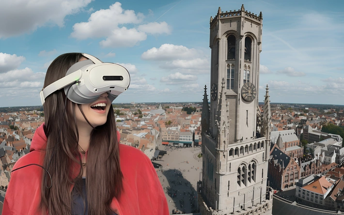 Product afbeelding: Fly over Bruges