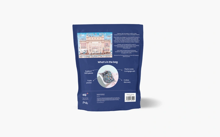 Product afbeelding: KMSKA Puzzel - Puzzle in a bag