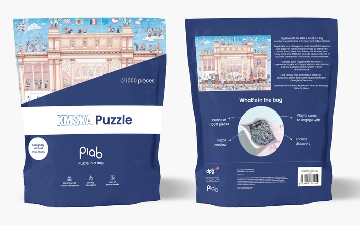 Product afbeelding: KMSKA Puzzel - Puzzle in a bag