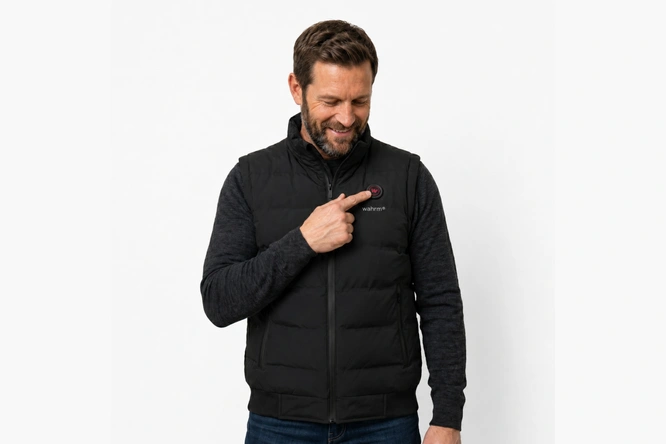 Product afbeelding: Infrarood verwarmde bodywarmer (m/v) - Wahrm