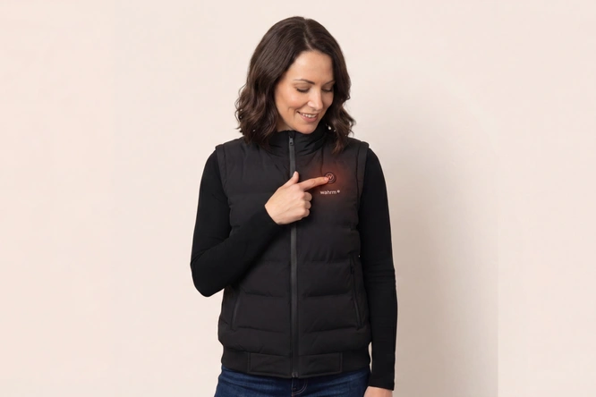 Product afbeelding: Infrarood verwarmde bodywarmer (m/v) - Wahrm
