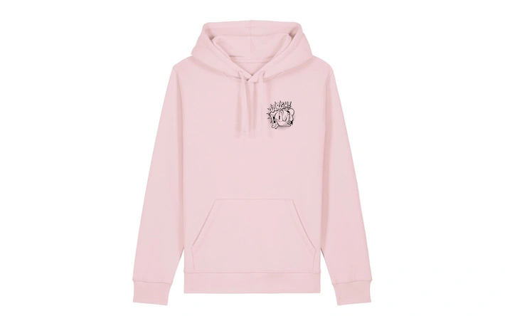 Product afbeelding: Donald Duck 'Donald Boos' Hoodie - Roze