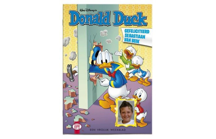 Product afbeelding: Gepersonaliseerde Donald Duck