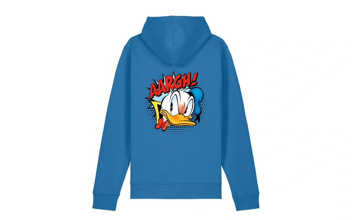 Product afbeelding: Donald Duck 'Donald Boos' Hoodie - Blauw