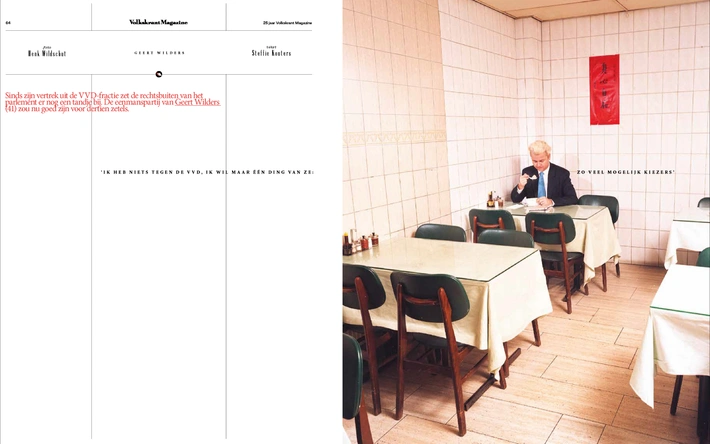 Product afbeelding: Volkskrant Magazine het BOEK + Standaard matzwart