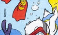 Product afbeelding thumbnail: Donald Duck Strandlaken Onder water