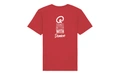 Product afbeelding thumbnail: T-shirt - Q Sounds Better With You - gepersonaliseerd - rood