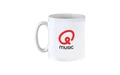 Product afbeelding thumbnail: Mok - Qmusic - gepersonaliseerd