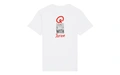 Product afbeelding thumbnail: T-shirt - Q Sounds Better With You - gepersonaliseerd - wit