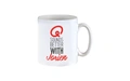 Product afbeelding thumbnail: Mok - Qmusic - gepersonaliseerd