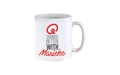 Product afbeelding thumbnail: Mok - Qmusic - gepersonaliseerd