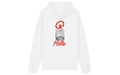 Product afbeelding thumbnail: Hoodie - Q Sounds Better With You - gepersonaliseerd - wit