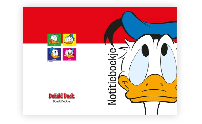 Product afbeelding: Donald Duck Notitieboek