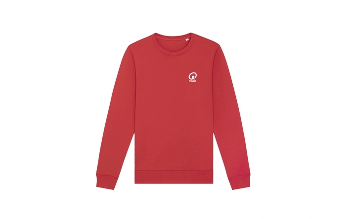 Product afbeelding: Sweater - Q Sounds Better With You - gepersonaliseerd - rood