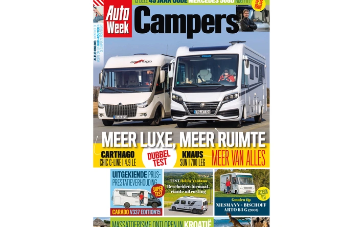 Product afbeelding: AutoWeek Camper Tijdschrift