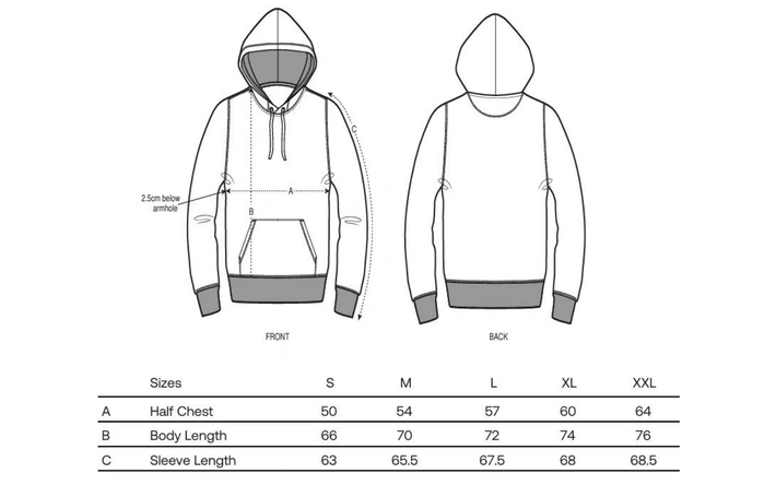 Product afbeelding: Hoodie - Icons - wit