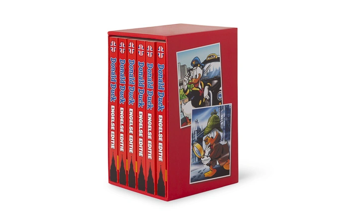 Product afbeelding: Donald Duck Engelse pockets box 1-6