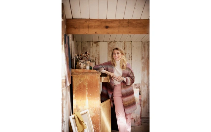 Product afbeelding: Breipakket Vest Nina Orion