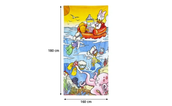 Product afbeelding: Donald Duck Strandlaken Onder water
