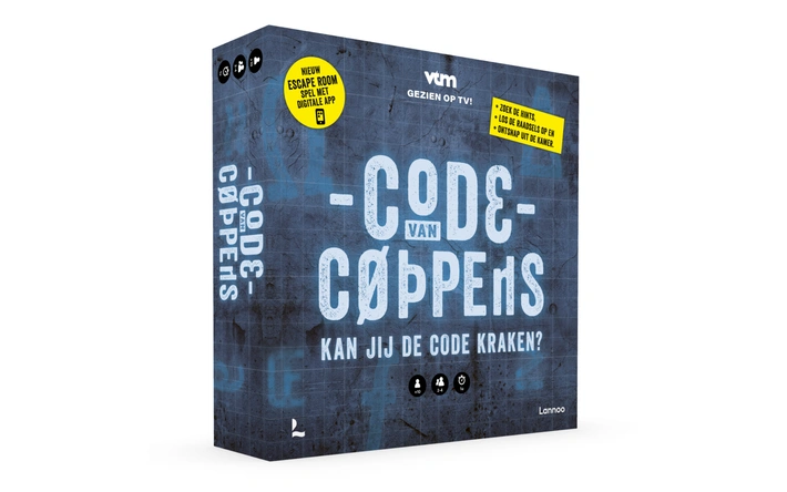 Product afbeelding: Code van Coppens - Het proefkonijn escape game