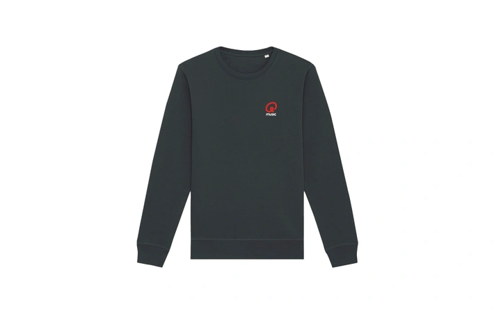 Product afbeelding: Sweater - Q Sounds Better With You - gepersonaliseerd - zwart