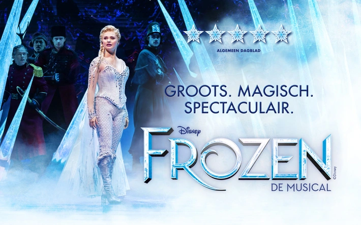 Product afbeelding: Musical Disney FROZEN incl gratis parkeerkaart twv 25,20