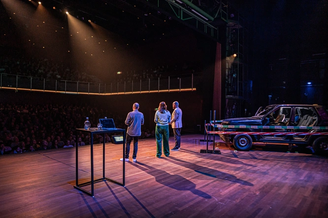 Product afbeelding: UITVERKOCHT! Misdaadpodcast in Amsterdam op 3 december
