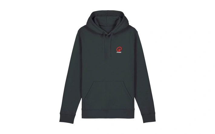 Product afbeelding: Hoodie - Q Sounds Better With You - gepersonaliseerd - zwart