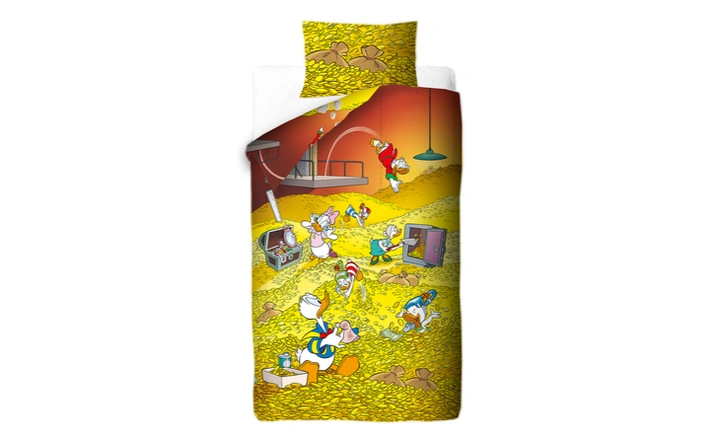 Product afbeelding: Donald Duck Dekbedovertrek Geldpakhuis