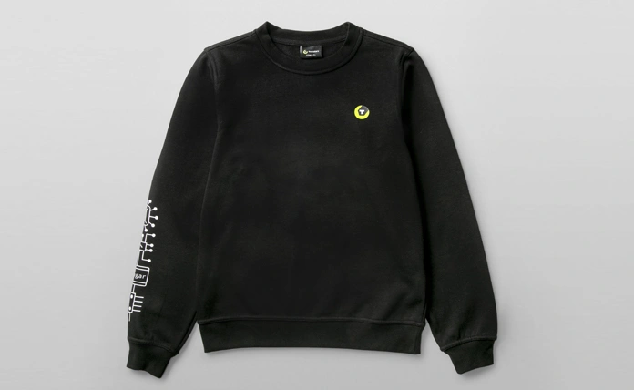 Product afbeelding: Sweater met Tweakers username wit