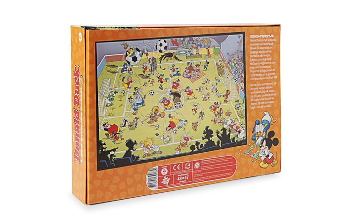Product afbeelding: Puzzel 4 Voetbal veldslag