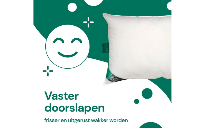 Product afbeelding: Cool Night Hoofdkussen - puntmodel - 60x70 - Ten Cate