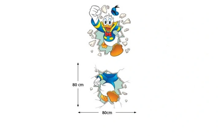 Product afbeelding: Muursticker Donald