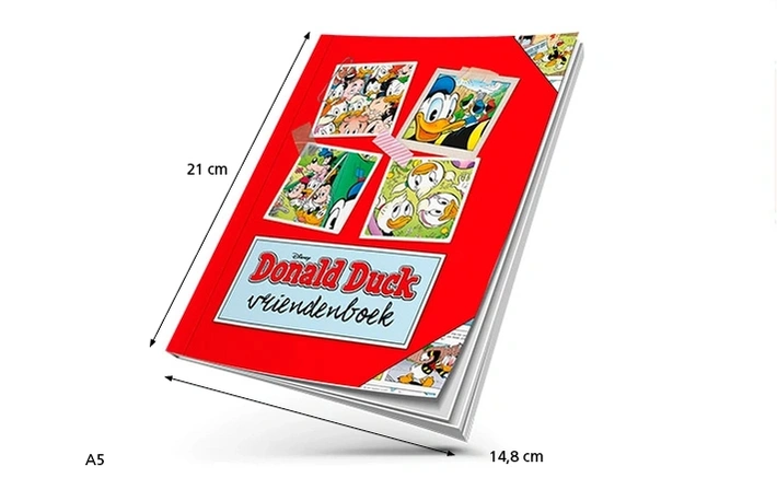 Product afbeelding: Donald Duck Stationary Vriendenboek