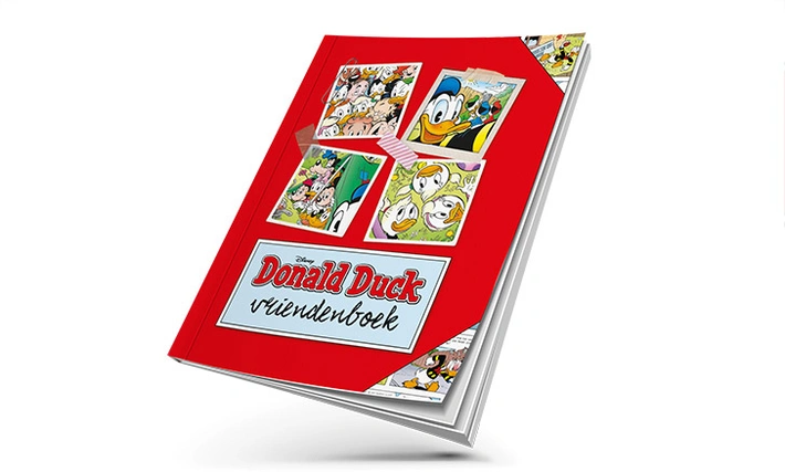 Product afbeelding: Donald Duck Stationary Vriendenboek