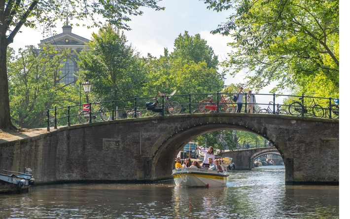 Product afbeelding: Open Boat Tour Amsterdam