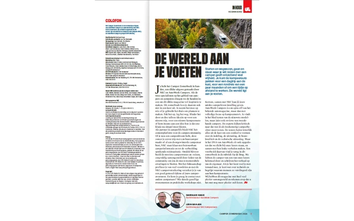 Product afbeelding: AutoWeek Campers Zomerboek